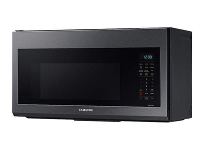 BRAND NEW Samsung (MC17T8000CG) - 1.7 cu. ft. Over-the-Range Convection Microwave with WiFi - Black Stainless Steel