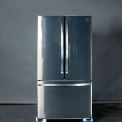 KENMORE FRIDGE OPEN BOX (111.73025020) 25.5-cu ft French Door Refrigerator with Ice Maker, Water and Ice Dispenser