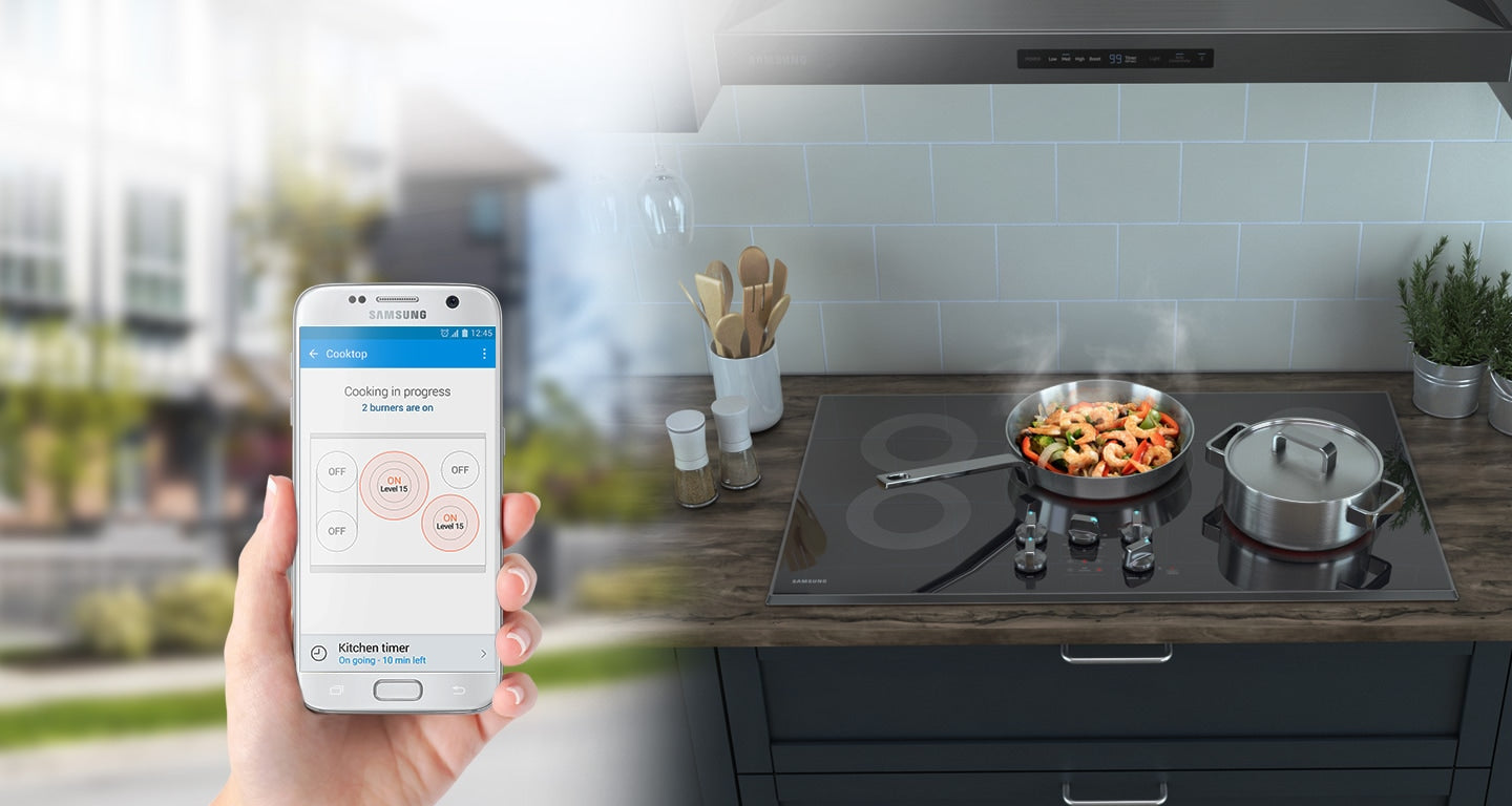 SAMSUNG COOKTOP  (NZ30K6330RS/AA) 30" Electric Cooktop with 5 Radiant  Heating Elements