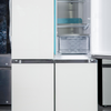 SAMSUNG FRIDGE OPEN BOX
(RF23DB990012) Bespoke Counter Depth 4-Door Flex™  23 cu. ft. with AI Family Hub+™ and AI Vision Inside™