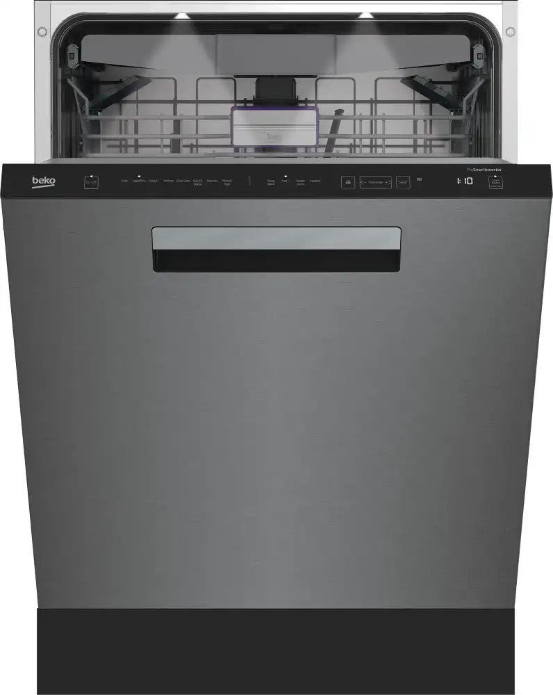BRAND NEW (DDT38532XIH) Beko 24" Top Control Dishwasher with CornerIntense and 3rd Rack - 45 dBa - Pocket Handle - Stainless Steel