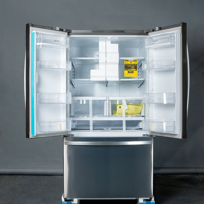 KENMORE FRIDGE OPEN BOX (111.73025020) 25.5-cu ft French Door Refrigerator with Ice Maker, Water and Ice Dispenser