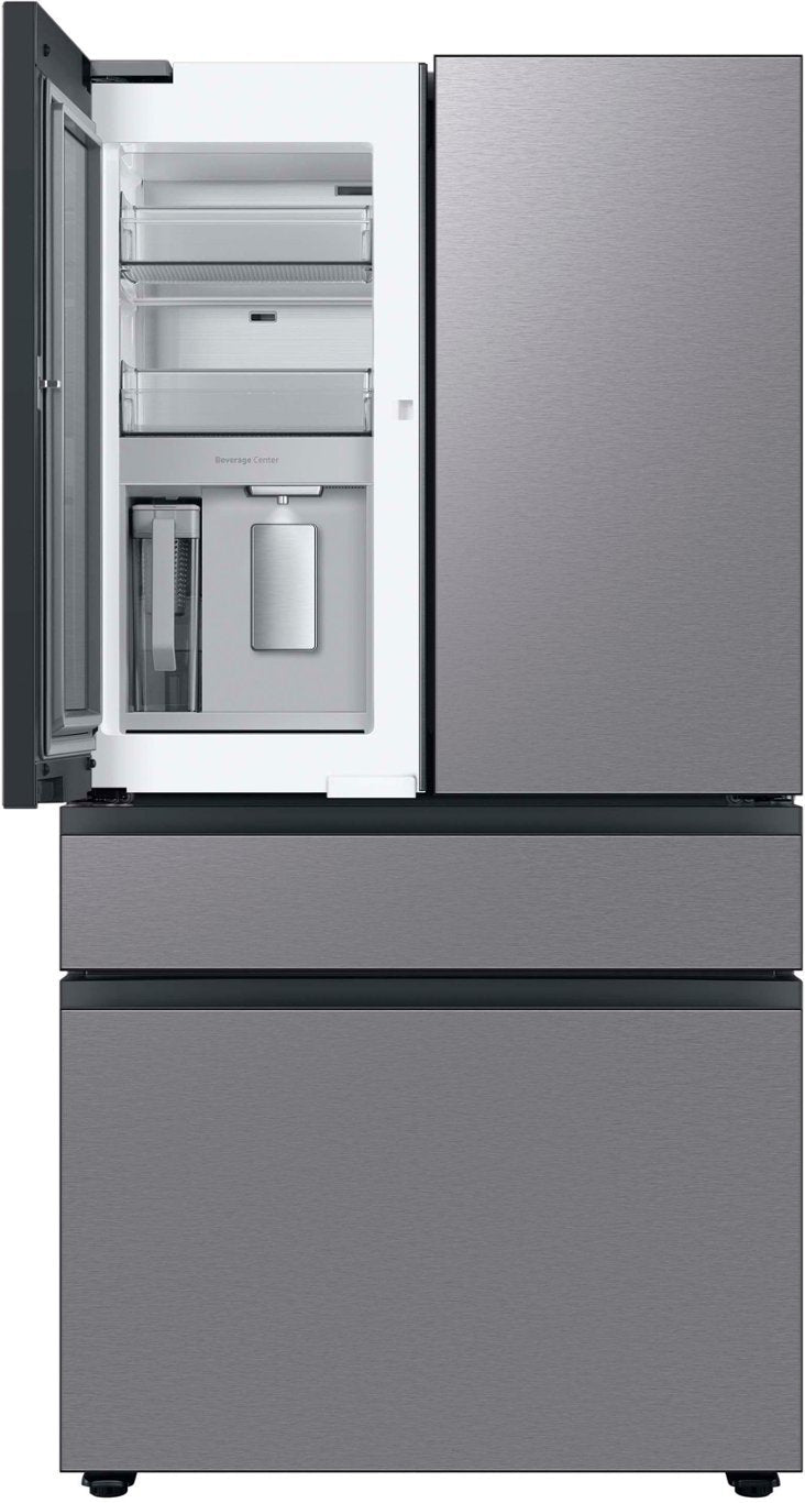 SAMSUNG FRIDGE (RF23BB8600QL) Bespoke Counter Depth 4-Door French Door Refrigerator (23 cu. ft.) with Beverage Center™