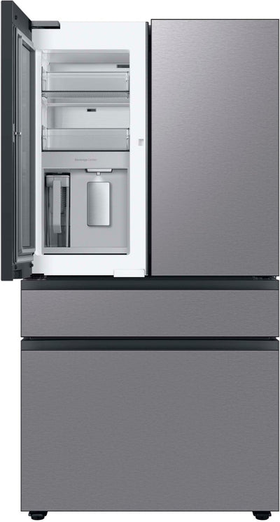 SAMSUNG FRIDGE (RF23BB8600QL) Bespoke Counter Depth 4-Door French Door Refrigerator (23 cu. ft.) with Beverage Center™
