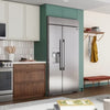 LG 42” FRIDGE (SRSXB2622S)  Smart Built-In Side-By-Side Refrigerator 26 cu. ft. with Ice & Water Dispenser