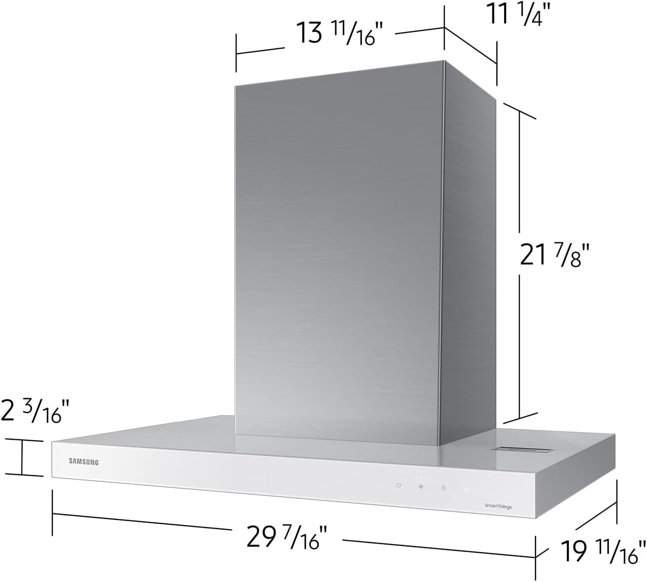 SAMSUNG HOOD (NK36CB600W) 36" Bespoke Smart Wall Mount  Hood (White or Gray)