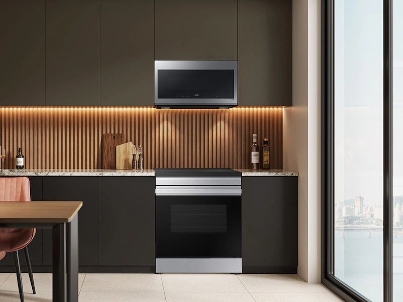 SAMSUNG MICROWAVE (ME21DG6300SRAA) 2.1 cu. ft. Over-the-Range Microwave with Wi-Fi in Fingerprint Resistant Stainless Steel