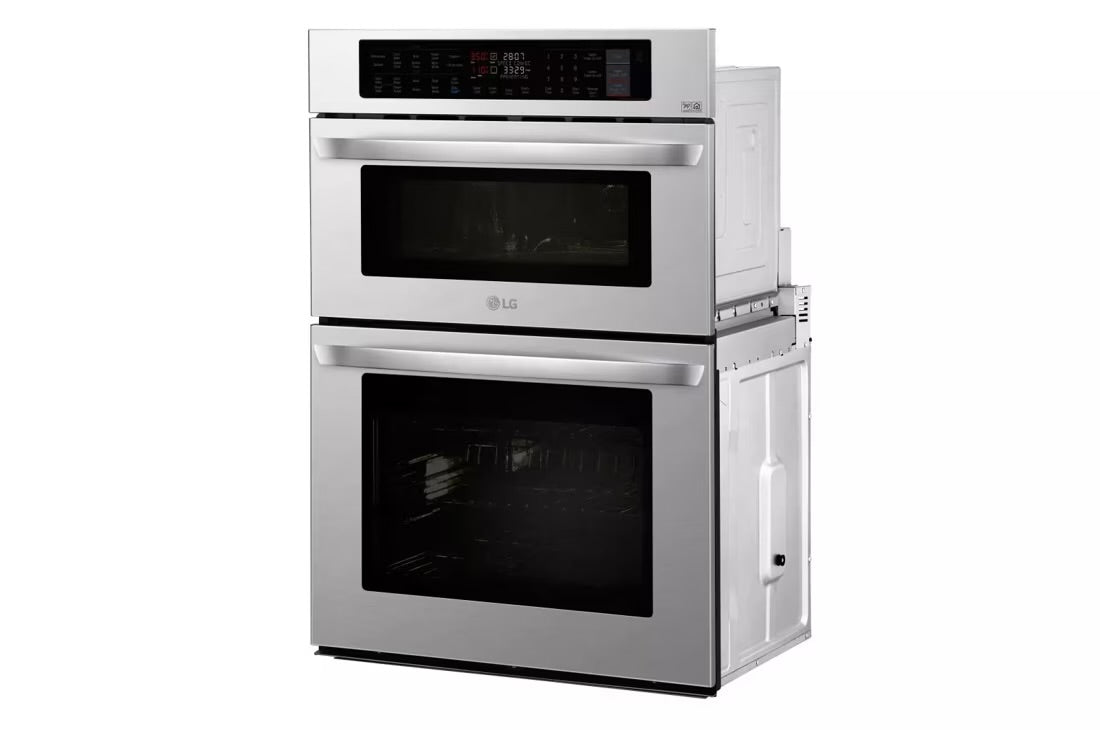 BRAND NEW (LWC3063ST) 1.7/4.7 cu. ft. Smart Wi-Fi Enabled Combination Double Wall Oven
