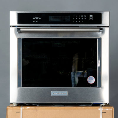 KITCHEN AID 30" SINGLE ELECTRIC WALL OVEN with 5 cu. ft. Capacity
