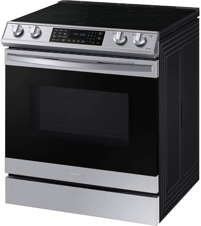Samsung 6.3 Cu. Ft. Front Control Slide-in Electric Range with Air Fry & Wi-Fi