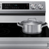 SAMSUNG STOVE (NE63A6311SS/AA) - 6.3 cu. ft. Freestanding Electric  Range with Rapid Boil, WiFi & Self Clean -  Stainless Steel