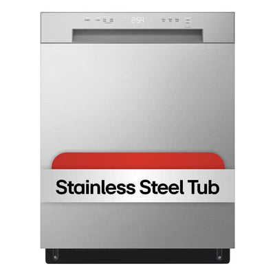 BRAND NEW LG  (LDFC2423V)
24 Inch Full Console Dishwasher with 15 Place Settings, 52 dBA, 5 Wash Cycles, Nylon Coated Racks, Dynamic Dry™, and ENERGY STAR® Qualified: Stainless Steel Look
