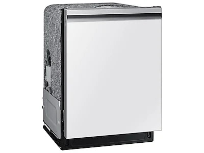 BRAND NEW (DW80CB545012) Samsung - 24" Bespoke AutoRelease Dry Smart Built-In Stainless Steel Tub Dishwasher with 3rd Rack, StormWash, 46 dBA - White Glass