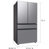 SAMSUNG SET OPEN BOX (N03) FRIDGE + STOVE + MICROWAVE (STAINLESS STEEL)