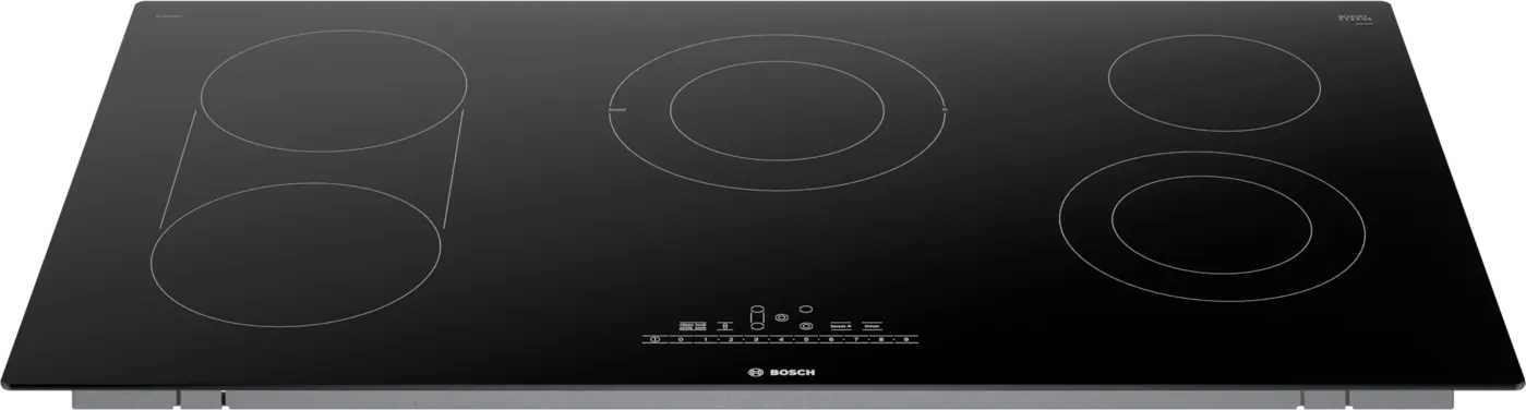 BRAND NEW Bosch 800 Series  (NET8668UC)
36 Inch Electric Cooktop with 5 Smoothtop Burners, Bridge Element, 2 Dual Size Elements, SpeedBoost Burner, 17 PreciseSelect Temperature Settings, Kitchen Timer and ADA Compliant: Frameless