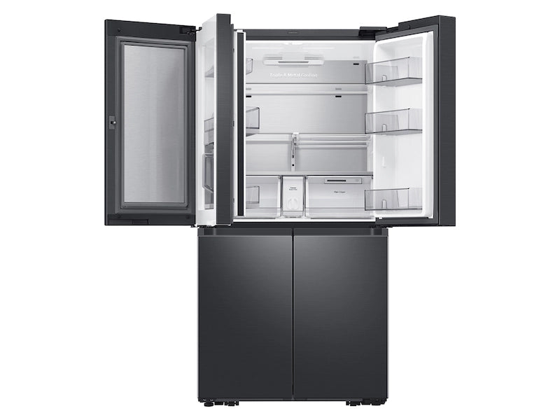 SAMSUNG FRIDGE (RF29A9671SG) 29 cu. ft. Smart 4-Door Flex™ Beverage Center and  Dual Ice Maker in Black Stainless Steel