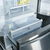 KENMORE FRIDGE OPEN BOX (111.73025020) 25.5-cu ft French Door Refrigerator with Ice Maker, Water and Ice Dispenser