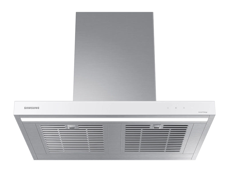 SAMSUNG HOOD (NK30CB600W12AA) 30" Bespoke Smart Wall Mount  Hood in Clean White