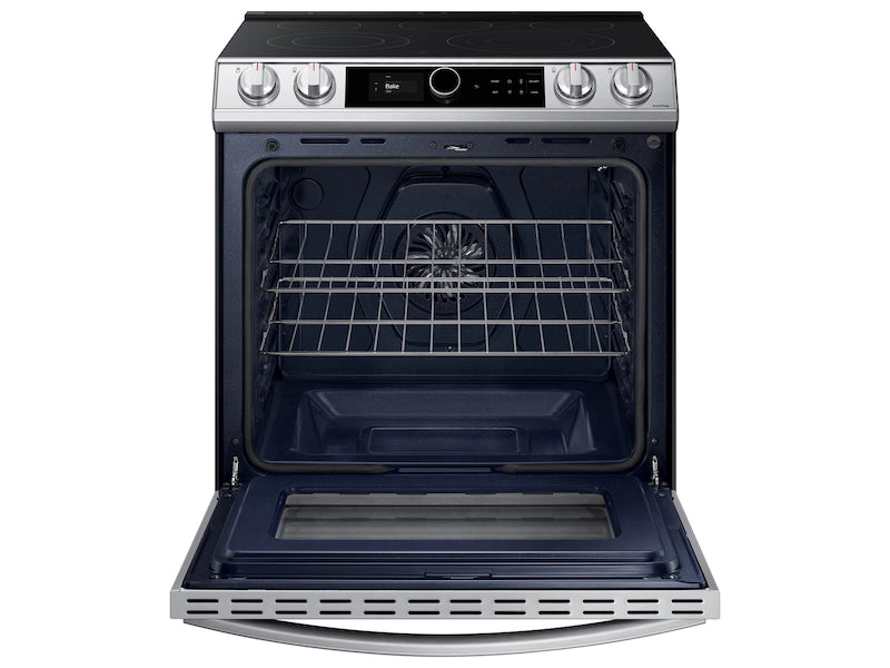 SAMSUNG STOVE (NE63T8711SS/AA) 6.3 cu ft. Smart Slide-in Electric  Range with Smart Dial & Air Fry in  Stainless Stee