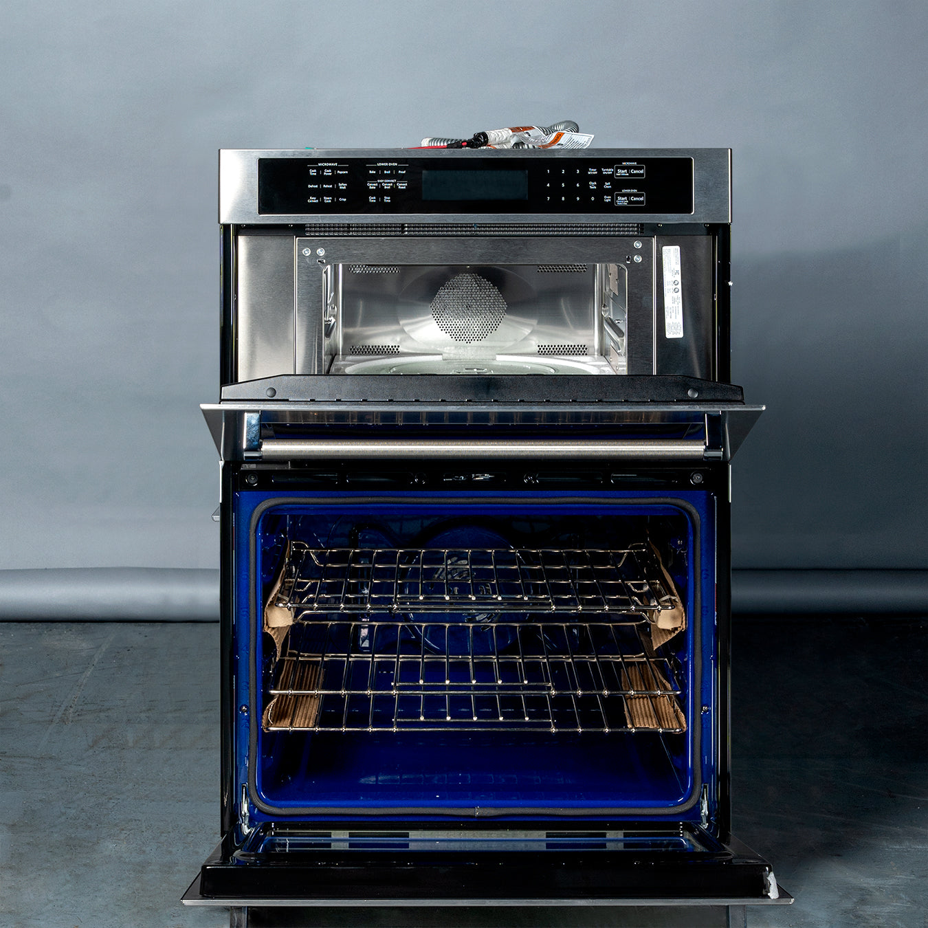 KITCHEN AID 30" MICROWAVE WALL OVEN COMBINATION (KOCE500ESS22)