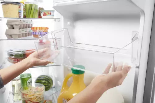 WHIRLPOOL FRIDGE OPEN BOX (WRS331SDH) 33 inch Wide Side-by-Side Refrigerator - 21 cu. ft.
