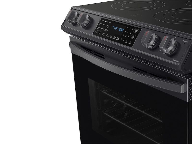 SAMSUNG STOVE (NE63T8511SG/AA ) - 6.3 cu. ft. Front Control Slide-in  Electric Range with Air Fry & Wi-Fi