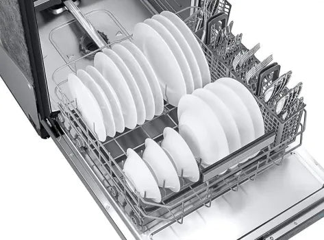 SAMSUNG DISHWASHER (DW80R9950USDAA24) Smart Dishwasher with 15 Place Settings, Wi-Fi.