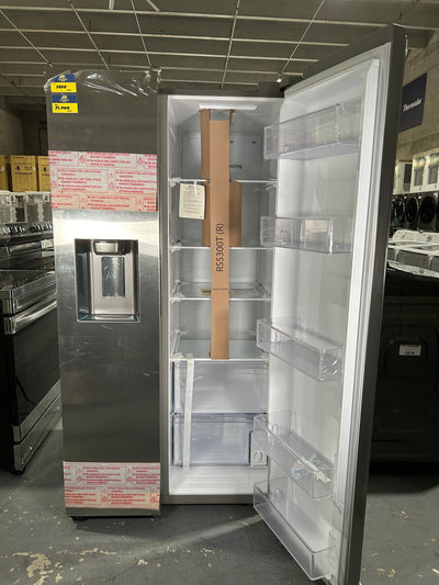 SAMSUNG SET OPEN BOX (N01) FRIDGE + STOVE + DISHWASHER + MICROWAVE (STAINLESS STEEL)