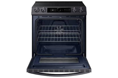 BRAND NEW SAMSUNG STOVE (NE63T8711SG) 6.3 cu ft. Smart Slide-in Electric  Range with Smart Dial & Air Fry in Black Stainless Stee