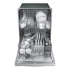 BRAND NEW Samsung (DW80CG4021SR) - 24” Top Control Built-In Hybrid Tub Dishwasher with Height-Adjustable Rack, 53 dBA - Stainless Steel