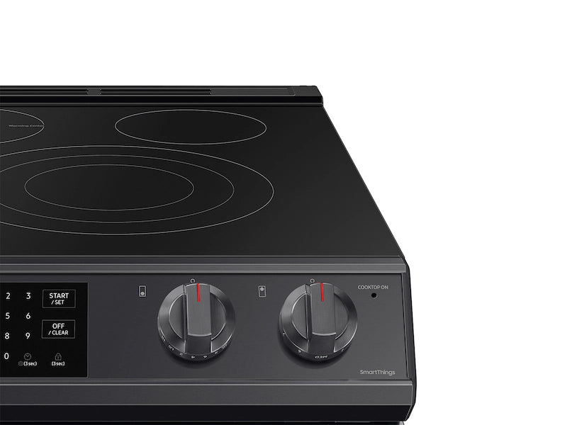 SAMSUNG STOVE (NE63T8511SG/AA ) - 6.3 cu. ft. Front Control Slide-in  Electric Range with Air Fry & Wi-Fi
