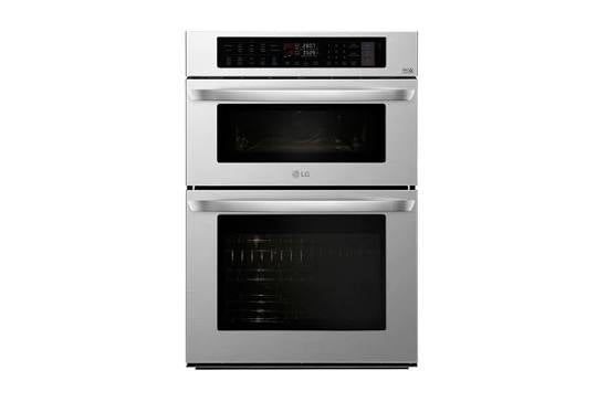 BRAND NEW (LWC3063ST) 1.7/4.7 cu. ft. Smart Wi-Fi Enabled Combination Double Wall Oven