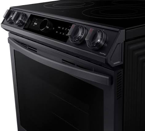 BRAND NEW SAMSUNG STOVE (NE63T8711SG) 6.3 cu ft. Smart Slide-in Electric  Range with Smart Dial & Air Fry in Black Stainless Stee