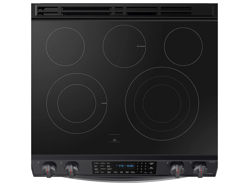 SAMSUNG STOVE (NE63T8511SG/AA ) - 6.3 cu. ft. Front Control Slide-in  Electric Range with Air Fry & Wi-Fi