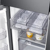 SAMSUNG FRIDGE (RF29A9671SG) 29 cu. ft. Smart 4-Door Flex™ Beverage Center and  Dual Ice Maker in Black Stainless Steel