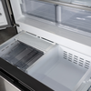 SAMSUNG FRIDGE OPEN BOX
(RF24BB6600QL) Bespoke Counter Depth 3-Door French Door Refrigerator (24 cu. ft.) with Beverage Center™