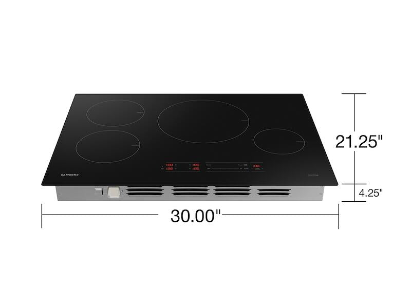 BRAND NEW (NZ30A3060UK) Samsung - 30" Smart Induction Cooktop with Wi-Fi - Black