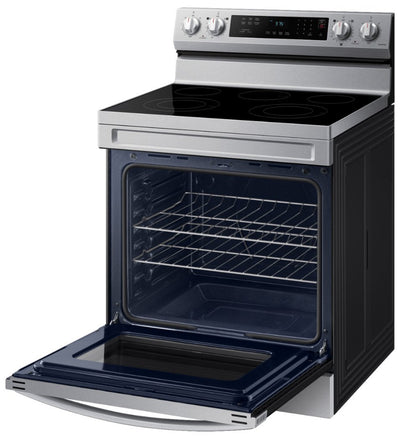 BRAND NEW SAMSUNG STOVE (NE63A6311SS) - 6.3 cu. ft. Freestanding Electric  Range with Rapid Boil, WiFi & Self Clean -  Stainless Steel