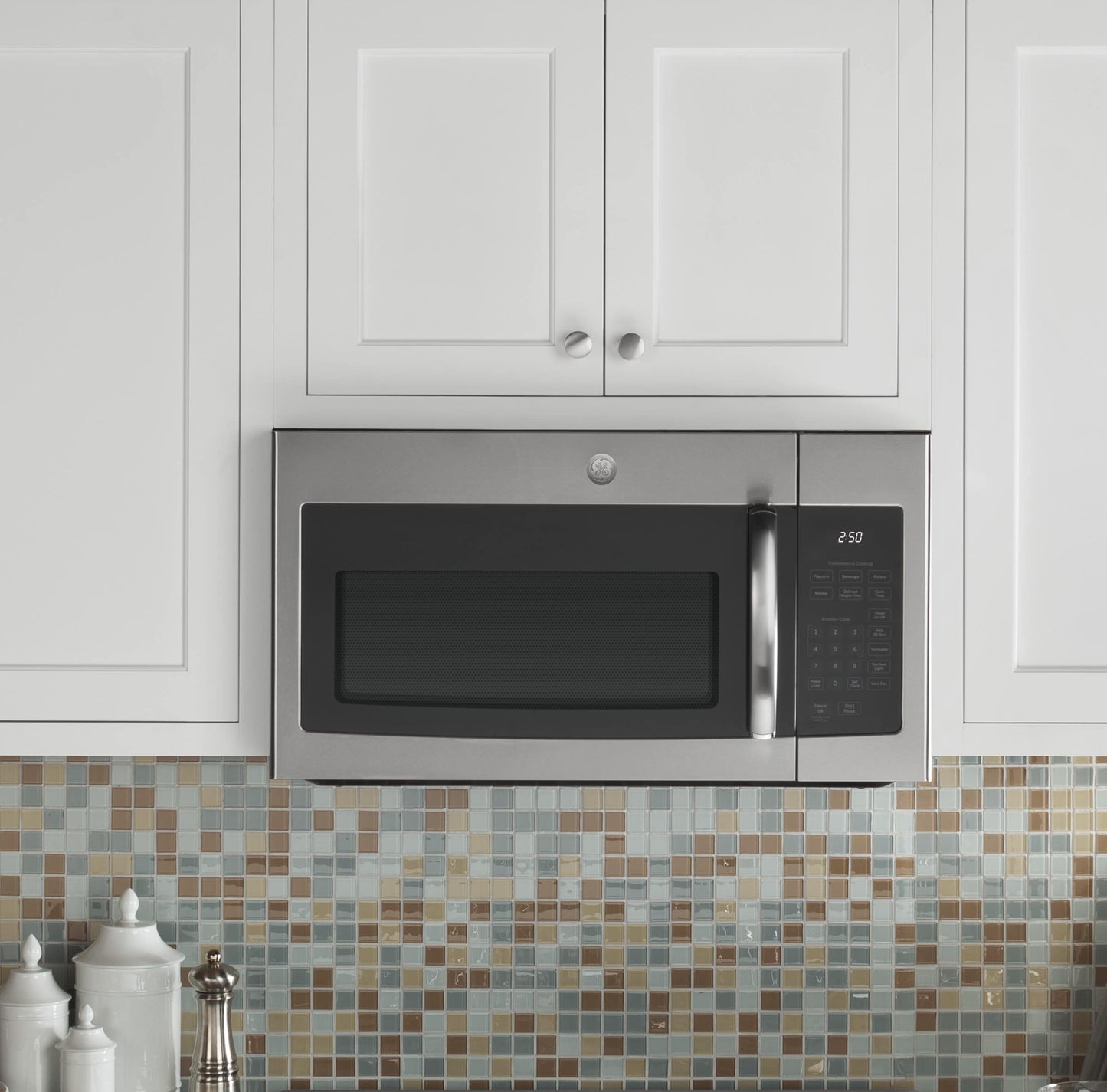 BRAND NEW (JVM3160RFSS) GE® 1.6 Cu. Ft. Over-the-Range Microwave Oven