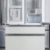 SAMSUNG FRIDGE OPEN BOX
(RF23BB860012) Bespoke Counter Depth 4-Door French Door Refrigerator (23 cu. ft.) with Beverage Center™