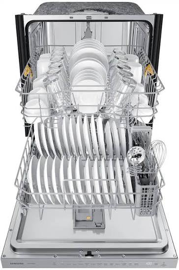 BRAND NEW (DW80CG5420SR) Samsung - 24" Top Control Smart Built-In Tub Dishwasher with Storm Wash, 48 dBA - Stainless Steel