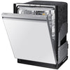 BRAND NEW (DW80CB545012) Samsung - 24" Bespoke AutoRelease Dry Smart Built-In Stainless Steel Tub Dishwasher with 3rd Rack, StormWash, 46 dBA - White Glass