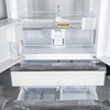 SAMSUNG FRIDGE OPEN BOX
(RF23BB860012) Bespoke Counter Depth 4-Door French Door Refrigerator (23 cu. ft.) with Beverage Center™