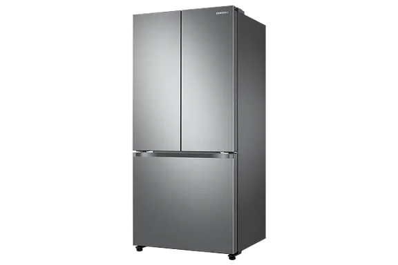 BRAND NEW (RF18A5101SR) Samsung - 33 inch and 17.5 cu. ft. 3-Door French Door Counter Depth Smart Refrigerator with Twin Cooling Plus - Stainless Steel