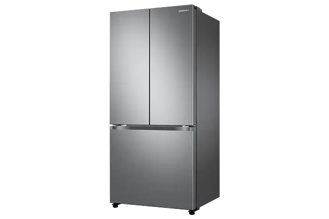 BRAND NEW (RF18A5101SR) Samsung - 33 inch and 17.5 cu. ft. 3-Door French Door Counter Depth Smart Refrigerator with Twin Cooling Plus - Stainless Steel