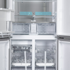 SAMSUNG FRIDGE OPEN BOX
(RF23DB990012) Bespoke Counter Depth 4-Door Flex™  23 cu. ft. with AI Family Hub+™ and AI Vision Inside™