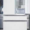 SAMSUNG FRIDGE OPEN BOX
(RF23BB860012) Bespoke Counter Depth 4-Door French Door Refrigerator (23 cu. ft.) with Beverage Center™