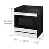 BRAND NEW (NSE6DB870012) Samsung BESPOKE 30" Slide-In Electric Smart Range