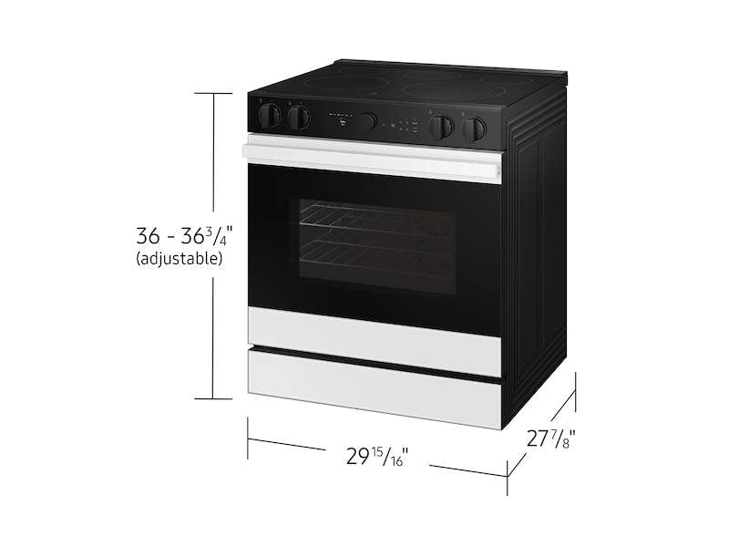 BRAND NEW (NSE6DB870012) Samsung BESPOKE 30" Slide-In Electric Smart Range