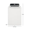 FRIGIDAIRE WASHER TOP LOAD (WHITE) (FFTW4120SW) HIGH EFFICIENCY